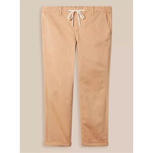 Torrid mid-rise drawstring twill Tan Casual Pull-on Pants
